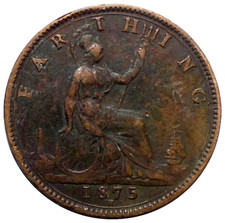 Royaume uni farthing d'occasion  Provins