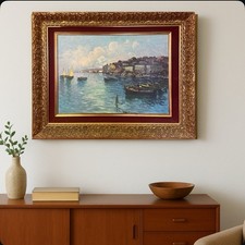 Quadro dipinto olio usato  Caserta
