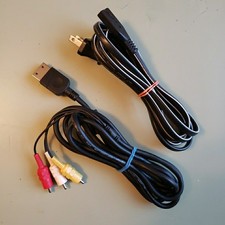 Cabo composto de áudio/vídeo Sega Dreamcast + cabo de alimentação / OEM / AV comprar usado  Enviando para Brazil