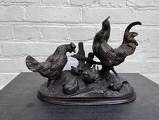 Bronze poule coq d'occasion  Silly-en-Gouffern