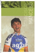 AHOP9-0869-CYCLISME - FRANCISCO MANCEBO - B-TWIN RACING - AG2R PREVOYANCE comprar usado  Enviando para Brazil