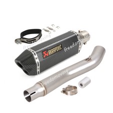 Slip On Para Honda CBR250R 2011-2016 Sistema de Escape Link Médio Tubo Silenciador Escape comprar usado  Enviando para Brazil
