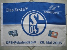 Stockfahne flagge schalke gebraucht kaufen  Deutschland