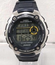 Relógio esportivo Casio Wave Ceptor rádio digital tamanho M usado, usado comprar usado  Enviando para Brazil