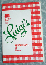 Vtg luigi restaurant for sale  Akron