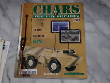 Fascicule chars vehicules d'occasion  Dammartin-en-Goële
