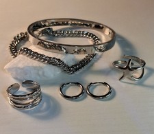 Silver stainless steel for sale  LEVEN