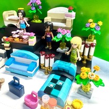 Acessórios de quarto LEGO construídos flores mini boneco sofá + mais comprar usado Acessórios de quarto LEGO construídos flores mini boneco sofá + mais comprar usado  Enviando para Brazil
