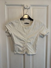 Zara cropped shirt for sale  NORTHWICH