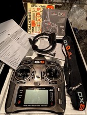Spectrum dx9 transmitter for sale  HELSTON