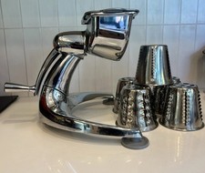 Máquina Saladmaster V manual processador de alimentos ralador triturador 5 cones protetor de dedo comprar usado  Enviando para Brazil