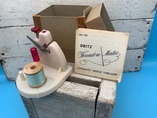 Vintage Dritz Thread a Matic, rosca de agulha com manual e linha, usado comprar usado  Enviando para Brazil