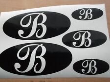 Bessacarr oval sticker for sale  BRIGHOUSE