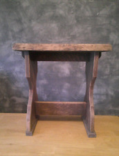 Sgabello rustico legno usato  Italia