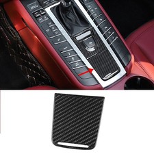 Usado, Para Porsche Macan 15-21 fibra de carbono seca controle central caixa de armazenamento acabamento comprar usado  Enviando para Brazil