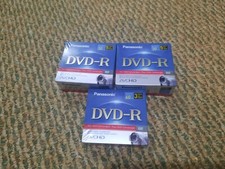 Mini DVD-R Panasonic 13 pacotes 1,4 GB (30 e 60 min mistos) discos graváveis leitura desc comprar usado  Enviando para Brazil