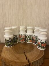 Vintage spice jars for sale  CASTLEFORD