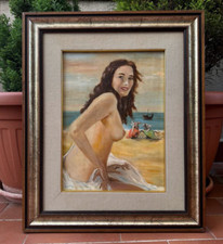 Dipinto olio masonite usato  Melzo