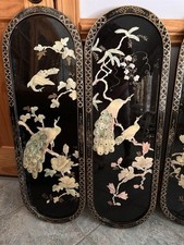 Three black lacquar for sale  Greenville