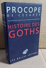 Histoire goths. procope d'occasion  Saint-Mandé