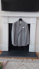 Grey double breasted for sale  LONDON
