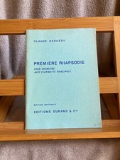 Debussy rhapsodie clarinette d'occasion  Rennes