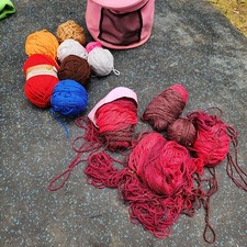 Lot yarn scrap for sale  East Bridgewater