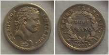 Demi franc napoléon d'occasion  Villeneuve-de-Marsan