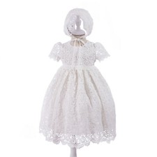 Gown embroidery christening for sale  Shipping to Ireland