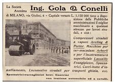 Pubblicita 1909 rullo usato  Biella