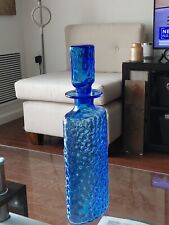 vintage blue decanter for sale  Oviedo