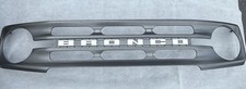 Usado, Grelha frontal 2021–2024 Ford Bronco cinza carbonizado com letras brancas fabricante de equipamento original comprar usado  Enviando para Brazil