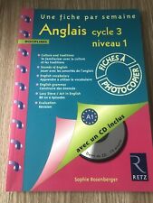 Livre anglais cycle d'occasion  France