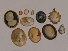 Collection cameos mixed for sale  BOLDON COLLIERY