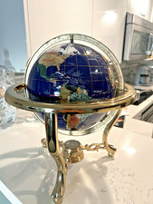 Globe map blue for sale  Fort Lauderdale