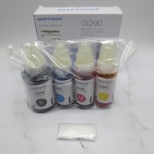 Refil de impressora de tinta corante Happy Toner GI290 pacote com 4 comprar usado  Enviando para Brazil