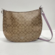 Bolsa de ombro Coach feminina marrom assinatura lona comprar usado Bolsa de ombro Coach feminina marrom assinatura lona comprar usado  Enviando para Brazil