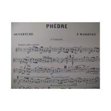 Massenet jules phèdre d'occasion  Blois