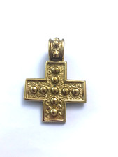Pendentif croix métal d'occasion  Cernay