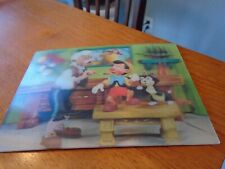 Lenticular postcard pinocchio for sale  Warwick