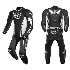 Berik Preto MG Motorbike Racing Terno de Couro DISPONÍVEL comprar usado  Enviando para Brazil