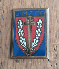 Gmzfo insignia military d'occasion  Expédié en Belgium
