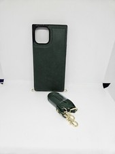 Capa carteira bocasal compatível com iphone 12pro max verde à prova de choque, usado comprar usado  Enviando para Brazil