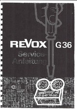 Revox service manual gebraucht kaufen  Salzgitter