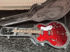 Epiphone riviera red for sale  DURHAM