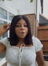 Braided wig women for sale  LONDON