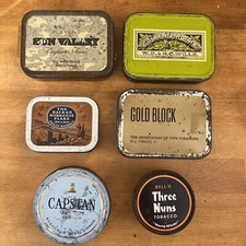 Vintage tobacco tins for sale  SOUTHPORT