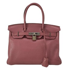 Auth HERMES Birkin 30 - Roisderose Taurillon Clemence Square N Torebka na sprzedaż  Wysyłka do Poland