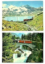 Cartoline ferrovie svizzere usato  Milano