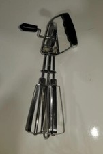 Misturador manual vintage aço inoxidável ótimo para batedores de acampamento comprar usado  Enviando para Brazil